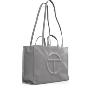 PRICE REDUCED! TELFAR Large Shopping Bag - Grey